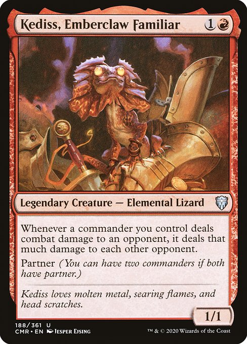 Kediss, Emberclaw Familiar - Commander Legends Uncommon Card