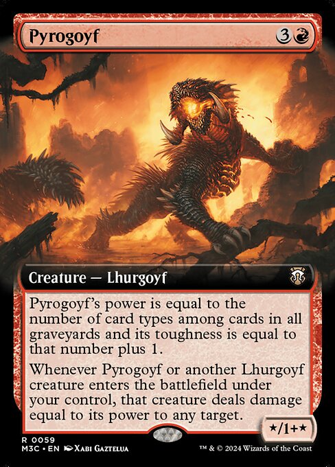 Pyrogoyf - Modern Horizons 3 Commander Rare Card