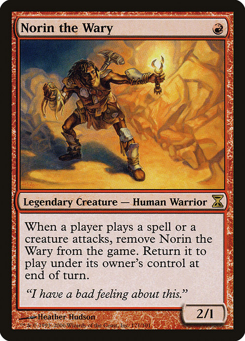 Norin the Wary - Time Spiral Rare Card