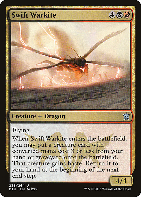 Swift Warkite - Dragons of Tarkir Uncommon Card