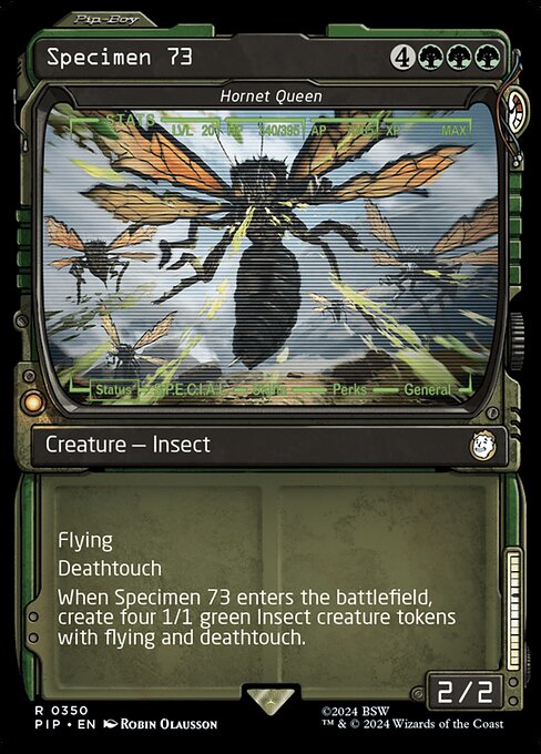 Hornet Queen - Fallout Rare Card