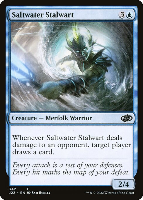 Saltwater Stalwart - Jumpstart 2022 Common Card