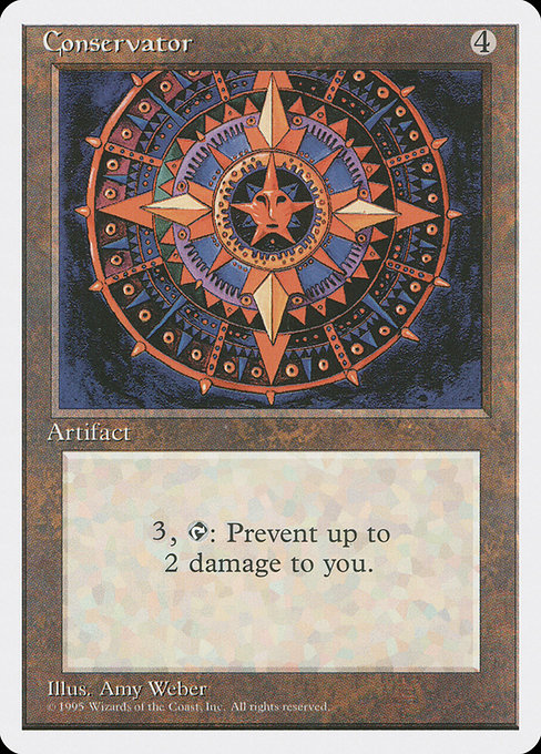 Conservator - Fourth Edition Uncommon Card