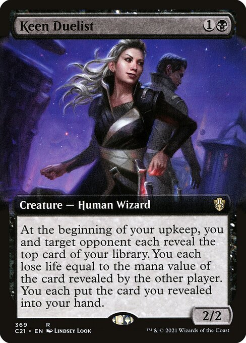 Keen Duelist - Commander 2021 Rare Card