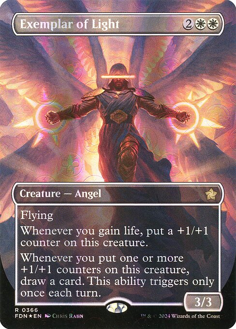 Exemplar of Light - Foundations Rare Card
