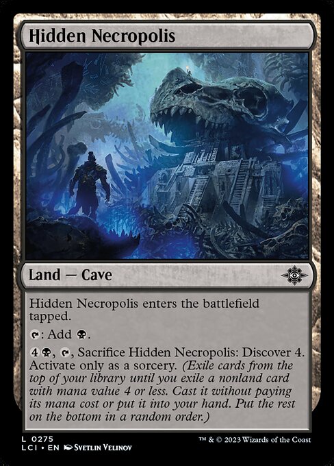 Hidden Necropolis - The Lost Caverns of Ixalan Common Card