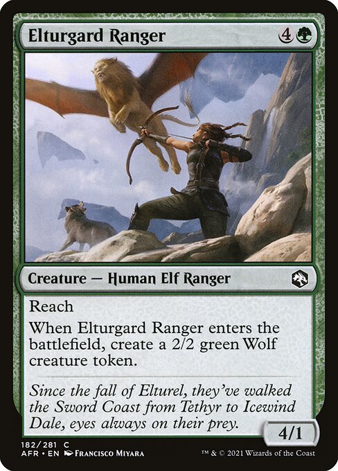 Elturgard Ranger - Adventures in the Forgotten Realms Common Card