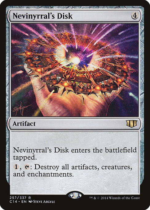 Nevinyrral's Disk - Commander 2014 Rare Card