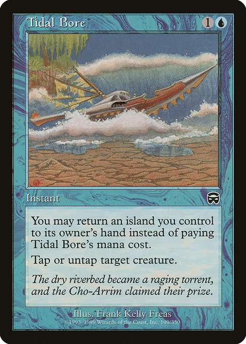 Tidal Bore - Mercadian Masques Common Card