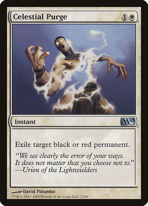 Celestial Purge - Magic 2010 Uncommon Card