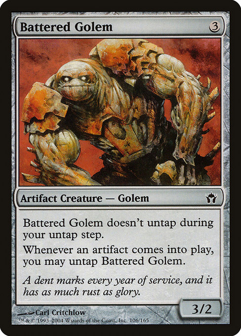 Battered Golem - Fifth Dawn Common Card
