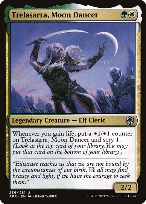 Trelasarra, Moon Dancer - Adventures in the Forgotten Realms Uncommon Card