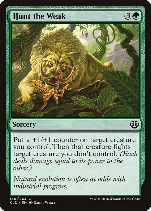 Hunt the Weak - Kaladesh Common Card