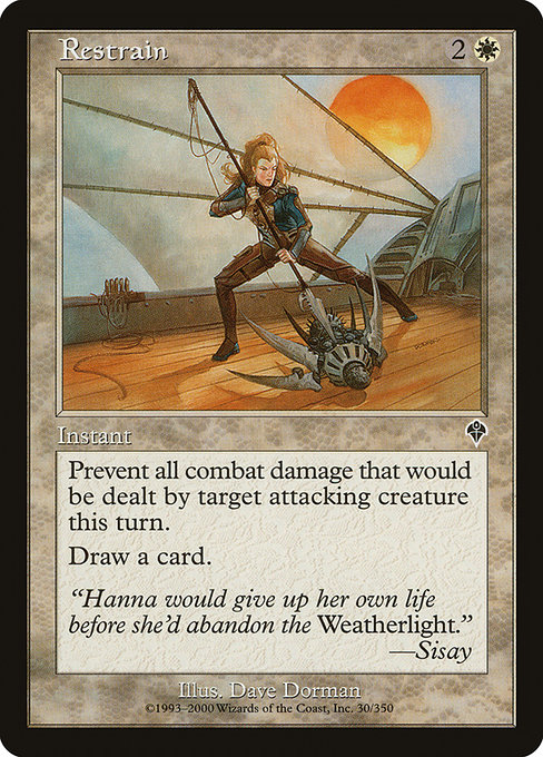 Restrain - Invasion Common Card