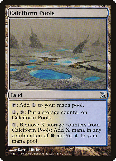 Calciform Pools - Time Spiral Uncommon Card