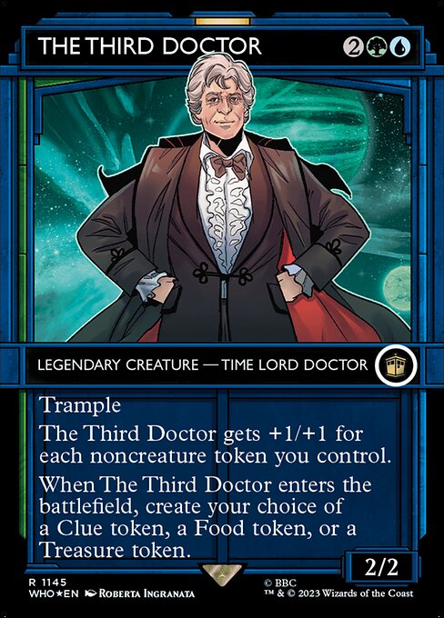 The Third Doctor - Doctor Who Rare Card
