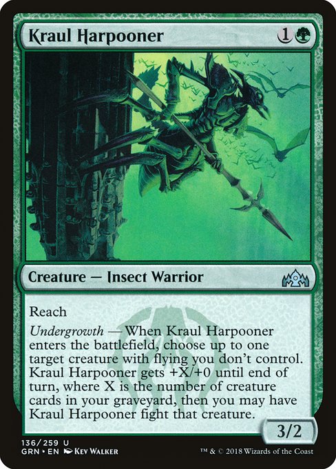 Kraul Harpooner - Guilds of Ravnica Uncommon Card