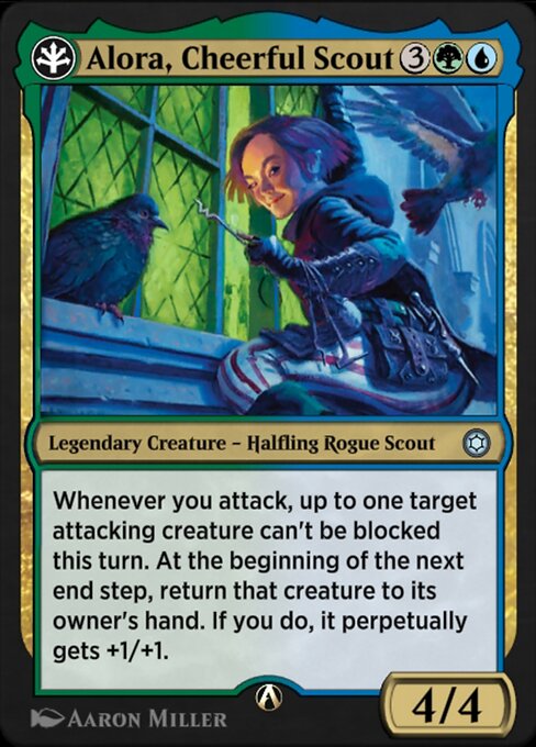 Alora, Cheerful Scout - Alchemy Horizons: Baldur's Gate Uncommon Card