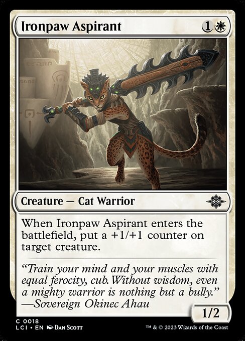Ironpaw Aspirant - The Lost Caverns of Ixalan Common Card