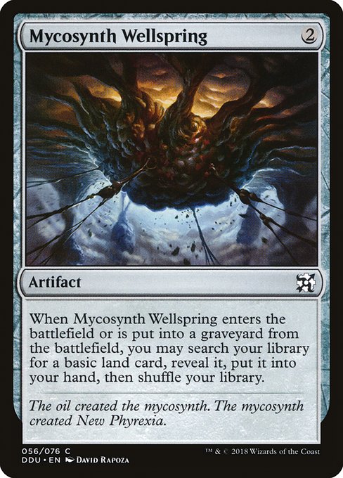 Mycosynth Wellspring - Duel Decks: Elves vs. Inventors Common Card