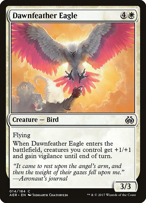 Dawnfeather Eagle - Aether Revolt Common Card