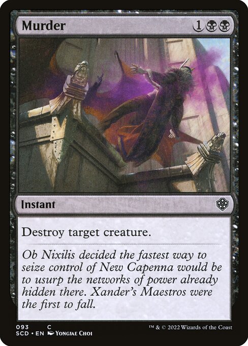 Murder - Starter Commander Decks Common Card