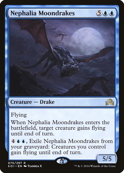 Nephalia Moondrakes - Shadows over Innistrad Rare Card
