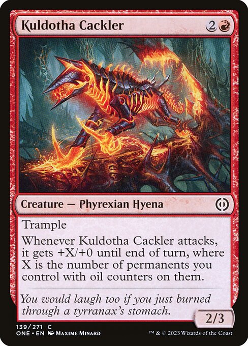 Kuldotha Cackler - Phyrexia: All Will Be One Common Card