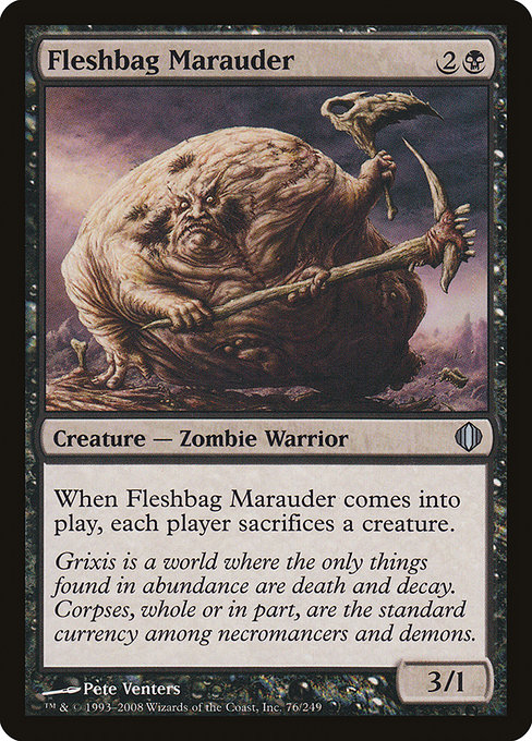 Fleshbag Marauder - Shards of Alara Uncommon Card