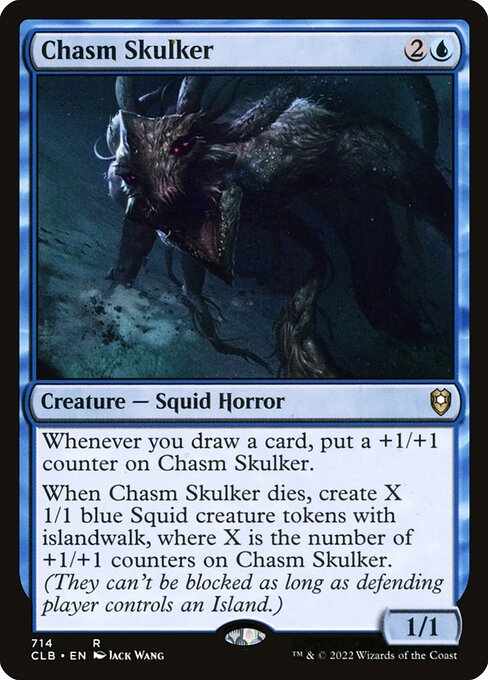 Chasm Skulker - Commander Legends: Battle for Baldur's Gate Rare Card