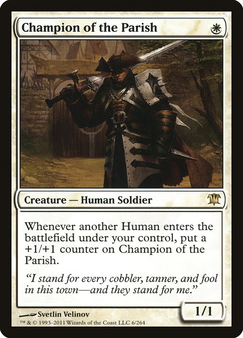 Champion of the Parish - Innistrad Rare Card