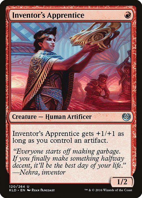Inventor's Apprentice - Kaladesh Uncommon Card