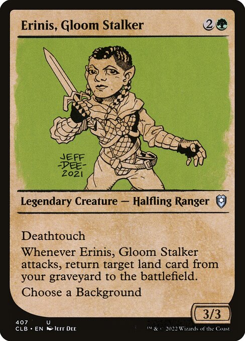 Erinis, Gloom Stalker - Commander Legends: Battle for Baldur's Gate Uncommon Card