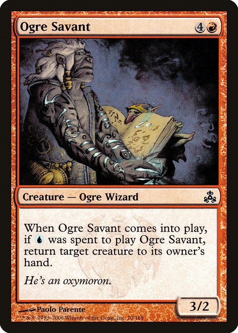 Ogre Savant - Guildpact Common Card