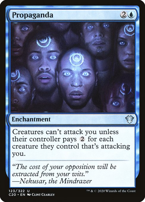 Propaganda - Commander 2020 Uncommon Card