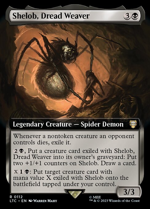 Shelob, Dread Weaver - Tales of Middle-earth Commander Rare Card