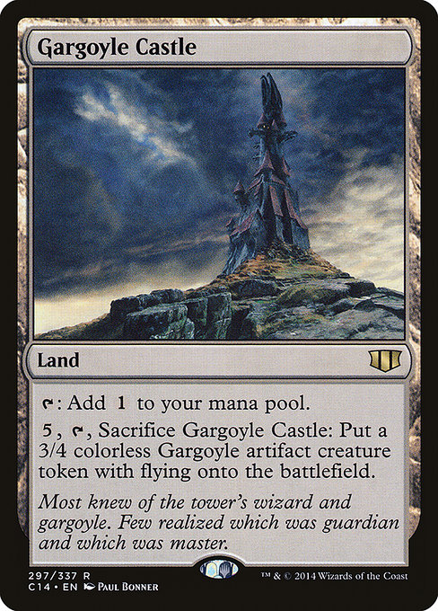 Gargoyle Castle - Commander 2014 Rare Card
