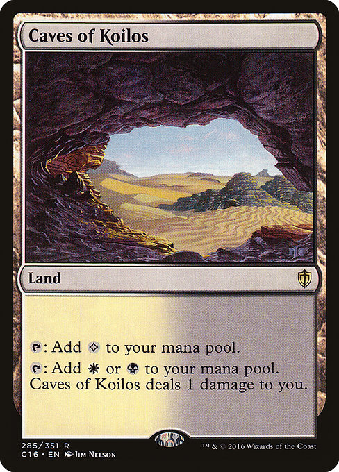 Caves of Koilos - Commander 2016 Rare Card
