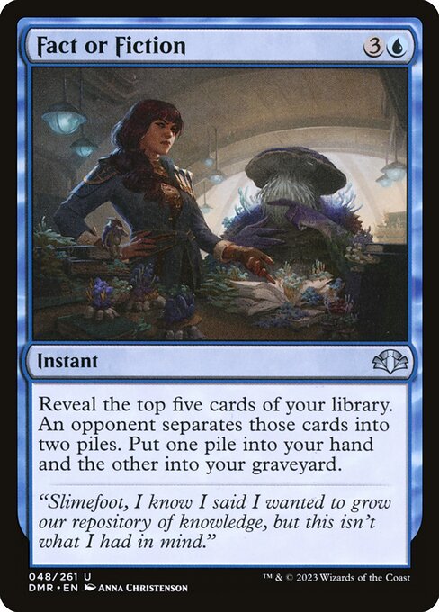 Fact or Fiction - Dominaria Remastered Uncommon Card