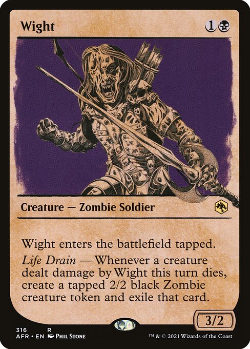 Wight - Adventures in the Forgotten Realms Rare Card