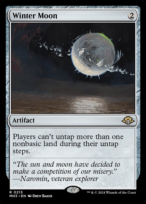 Winter Moon - Modern Horizons 3 Rare Card