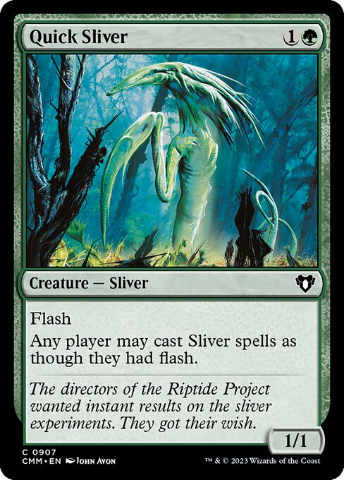 Quick Sliver - Commander Masters Common Card