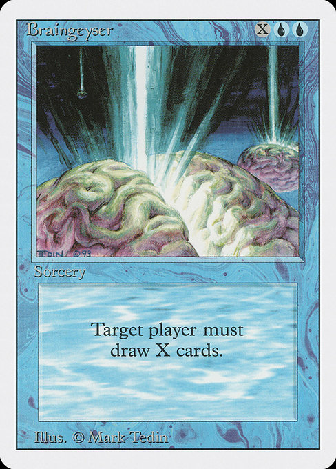 Braingeyser - Revised Edition Rare Card