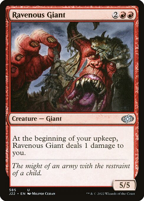 Ravenous Giant - Jumpstart 2022 Uncommon Card