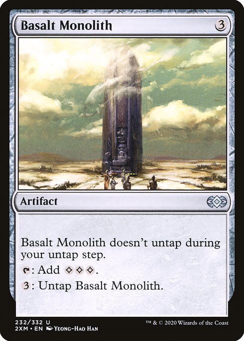 Basalt Monolith - Double Masters Uncommon Card