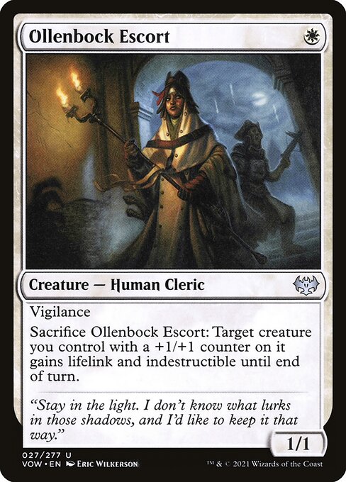 Ollenbock Escort - Innistrad: Crimson Vow Uncommon Card