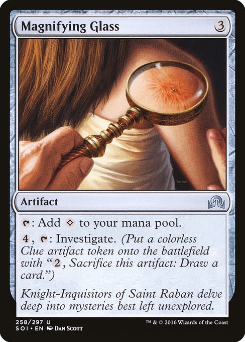 Magnifying Glass - Shadows over Innistrad Uncommon Card