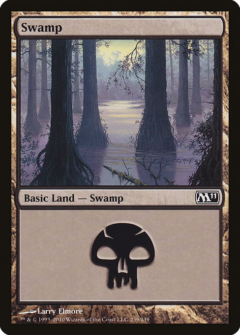 Swamp - Magic 2011 Common Card