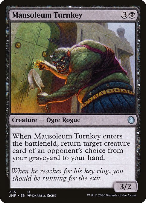 Mausoleum Turnkey - Jumpstart Uncommon Card