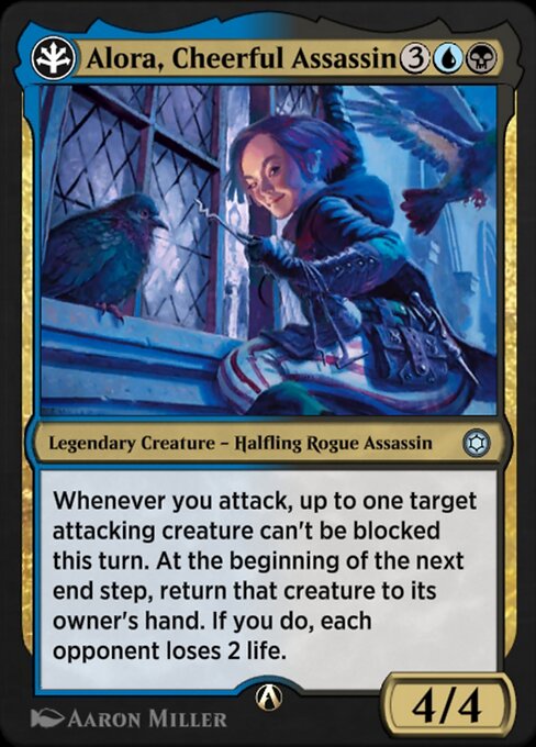 Alora, Cheerful Assassin - Alchemy Horizons: Baldur's Gate Uncommon Card
